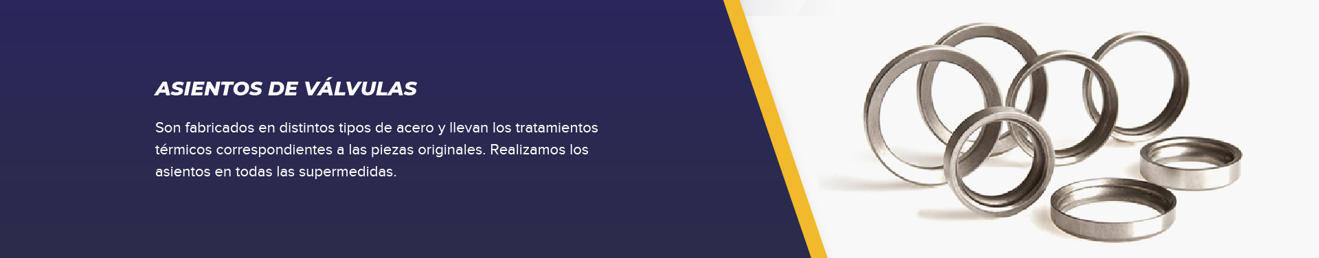 asientos de valvula